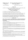 Nghị quyết số 22/2017/NQ-­HĐND Tỉnh Kon Tum