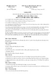 Nghị quyết số 13/2017/NQ-­HĐND Tỉnh Cà Mau