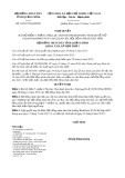 Nghị quyết số 24/2017/NQ-­HĐND Tỉnh Quảng Bình