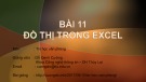 Bài giảng Tin học văn phòng: Bài 11 - Đỗ Oanh Cường