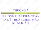 Bài giảng Kiểm toán căn bản: Chương 3 - ĐH Thương Mại