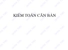 Bài giảng Kiểm toán căn bản: Chương 1 - ĐH Thương Mại