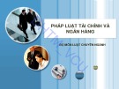 Bài giảng Pháp luật tài chính và ngân hàng – Vấn đề 1: Những vấn đề lý luận về ngân sách nhà nước và pháp luật Ngân sách nhà nước