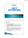 Bài giảng Tâm lý học nhận thức: Chương 4 - ThS. Nhan Thị Lạc An
