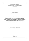 Luận án Tiến sĩ Kỹ thuật cơ khí: Nghiên cứu đặc tính cắt của mảnh dao thay thế nhiều cạnh hợp kim cứng chế tạo tại Việt Nam khi gia công thép không gỉ SUS304 trên máy tiện CNC