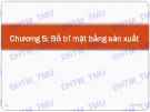 Bài giảng học phần Quản trị sản xuất: Chương 5 - ĐH Thương mại