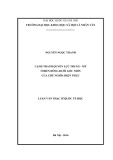 Luận văn Thạc sĩ Quốc tế học: Cạnh tranh quyền lực Trung - Mỹ ở biển Đông dưới góc nhìn của chủ nghĩa hiện thực