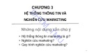 Bài giảng Marketing căn bản: Chương 3 - ĐH Thương mại