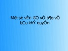 Bài giảng chương 7 - Một số vấn đề bảo vệ bầu khí quyển