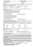 Đề kiểm tra 1 tiết lần 1 môn tiếng Anh lớp 11 năm 2017-2018 - THPT Ngô Gia Tự - Mã đề 002