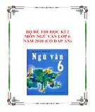Bộ đề thi học kì 2 môn Ngữ Văn lớp 6 năm 2017-2018 có đáp án