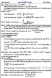 Đề ôn thi Đại học môn Toán - Trần Sĩ Tùng - Đề số 54