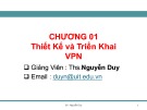 Bài giảng An toàn mạng máy tính nâng cao: Chương 1 - ThS. Nguyễn Duy