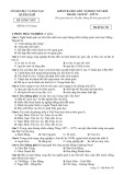 Đề thi HK 2 môn Lịch sử lớp 10 năm 2018 - Sở GD&ĐT Quảng Nam - Mã đề 523