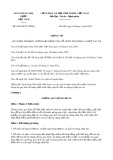 Thông tư số 09/2018/TT-NHNN