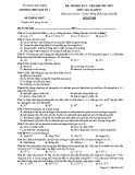 Đề thi HK2 môn Vật lí lớp 11 năm 2017-2018 - THPT Quế Võ 1 - Mã đề 240