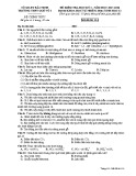 Đề kiểm tra HK1 môn Sinh học lớp 11 năm 2017-2018 - THPT Quế Võ 1 - Mã đề 114