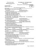 Đề thi HK2 môn GDCD lớp 11 năm 2017-2018 - THPT Quế Võ 1 - Mã đề 836