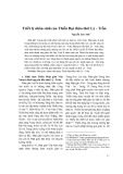 Triết lý nhân sinh của Thiền Đại thừa thời Lý-Trần - Nguyễn Lan Anh