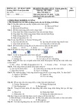 Đề thi học kì 2 môn Tin học 9 năm 2017-2018 - Trường THCS Tam Quan Bắc - Đề số 1