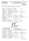 Đề khảo sát kiến thức THPT môn Hóa học 12 năm 2019 lần 1 - Sở GD&ĐT Vĩnh Phúc - Mã đề 415