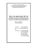 Báo cáo khoa học đề tài: Nghiên cứu, rà soát các tiêu chuẩn quốc tế trong lĩnh vực thông tin và truyền thông (ITU, IEC, ISO...) và đề xuất áp dụng cho Việt Nam