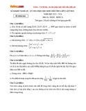 Đề thi chọn học sinh giỏi tỉnh lớp 9 cấp THCS môn Toán năm học 2015 – 2016