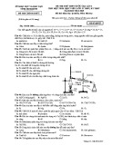 Đề thi thử THPT QG môn Hóa học năm 2018-2019 lần 1 - Sở GD&ĐT Ninh Bình - Mã đề 023