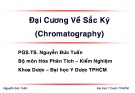 Bài giảng Đại cương về sắc ký
