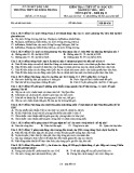 Đề kiểm tra 1 tiết HK1 môn Lịch sử lớp 11 năm 2018-2019 - THPT Lê Hồng Phong - Mã đề 456