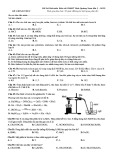 Đề thi thử THPT Quốc gia 2019 môn Hóa học lần 1 có đáp án - Sở GD&ĐT Quảng Nam