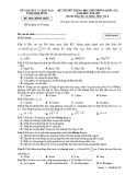 Đề thi thử THPT QG môn Vật lí năm 2019 - Sở GD&ĐT Ninh Bình - Mã đề 002