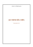 Quy trình sửa chữa
