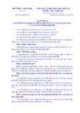 Quyết định số 16/2019/QĐ-TTg: Quy định lộ trình áp dụng tiêu chuẩn khí thải đối với xe ô tô tham gia giao thông và xe ô tô đã qua sử dụng nhập khẩu