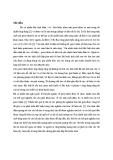 Tóm tắt luận văn Thạc sĩ Hóa học: Tính chất quang của hạt gốm từ chứa Mn trong dung môi hữu cơ