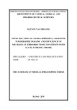 The summary of medical philosophic thesis: Study on clinical characteristics, computed tomography imaging and efficiency of mechanical thrombectomy in patients with acute ischemic stroke