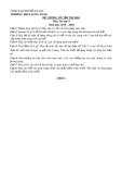 Đề cương ôn tập học kì 1 môn Tin học 9 năm 2019-2020 - Trường THCS Long Toàn