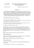 Thông tư 52/2019/TT-BTC