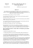 Thông tư số 06/2019/TT-BNV