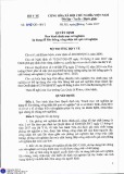 Quyết định số 3148/QĐ - BYT
