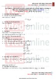 Lũy thừa với số mũ nguyên, số mũ hữu tỷ, số mũ thực, căn bậc n