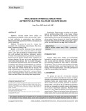 Prolonged hypercalcemia from antibiotic-eluting calcium sulfate beads