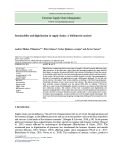 Sustainability and digitalization in supply chains: A bibliometric analysis