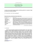 A study to use activated sludge anaerobic combining aerobic for treatment of high salt seafood processing wastewater