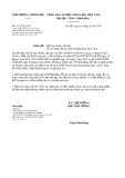 Công văn số 1112/TTg-CN