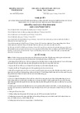 Nghị quyết số 49/2019/NQ-HĐND tỉnh Bình Định