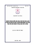 Luận án Tiến sĩ Y học: Nghiên cứu đặc điểm lâm sàng, hình ảnh MRI sọ não và hiệu quả điều trị độc tố botulinum nhóm A kết hợp phục hồi chức năng ở trẻ bại não thể co cứng