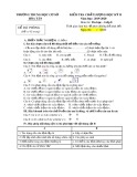 Kiểm tra chất lượng học kỳ 2 môn Tin học lớp 8 năm học 2019-2020 (Đề dự phòng)