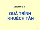Bài giảng Cơ sở khoa học vật liệu: Chương 8 – TS. Lê Văn Thăng