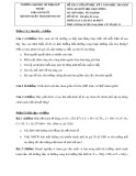 Đề thi cuối học kỳ II năm học 2014-2015 môn Kinh tế học đại cương - ĐH Sư phạm Kỹ thuật